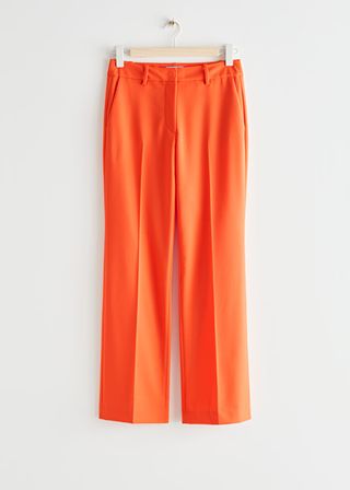 & Other Stories + Straight Low Waist Trousers