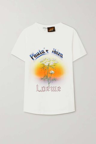 Loewe x Paula's Ibiza + Printed Cotton-Jersey T-Shirt