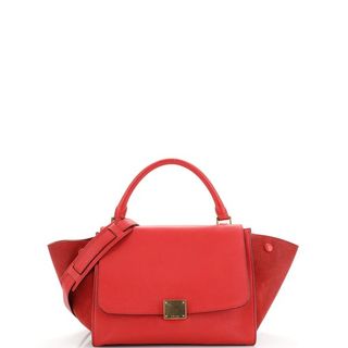 Celine + Trapeze Bag Leather Small