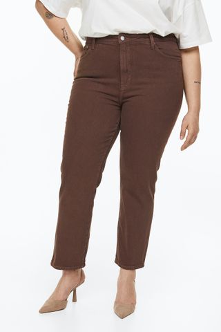 H&M + Mom Ultra High Ankle Jeans