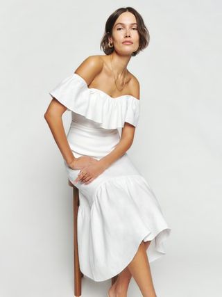 Reformation + Baela Linen Dress