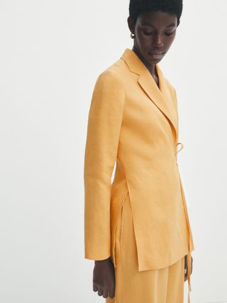 Massimo Dutti + Kimono Suit Blazer