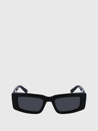 Calvin Klein + Rectangle Sunglasses