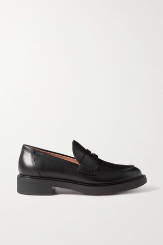 Gianvito Rossi + Harris 20 Leather Loafers