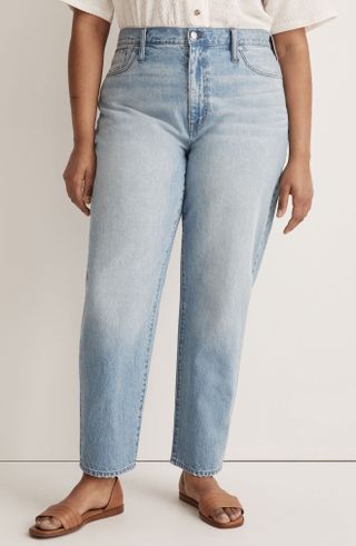 Madewell + Baggy Tapered Jeans