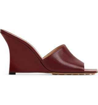 Bottega Veneta + Stretch Slide Wedge Sandal