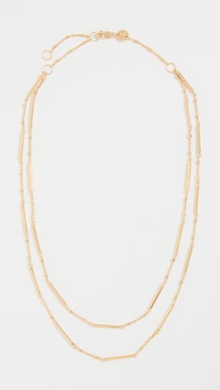 Jennifer Zeuner Jewelry + Patti Double Necklace