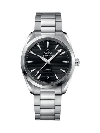 Omega + Aqua Terra 150m Seamaster Steel Chronometer Watch
