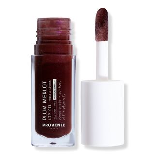 Provence Beauty + Hydrating Tinted Lip Oil in Plum Merlot