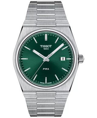 Tissot + PRX Silver-Tone Stainless Steel Bracelet Watch