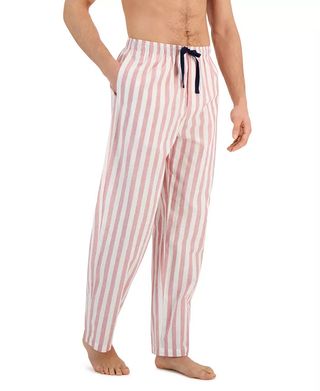 Club Room + Stripe Cotton Pajama Pants