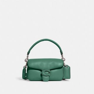 Coach + Pillow Tabby Shoulder Bag in Bright Green
