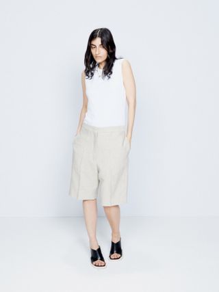 Raey + Relaxed Linen-Blend Tailored Shorts