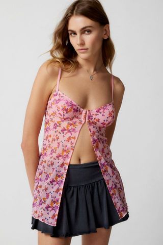 Out From Under + Carly Girl Crush Longline Flyaway Cami