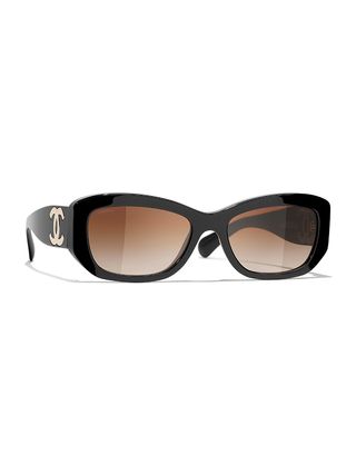 Chanel + Rectangle Sunglasses