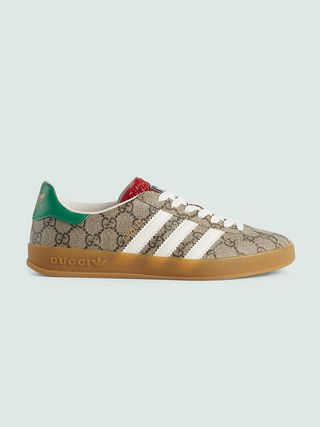 Adidas x Gucci + Gazelle Sneakers