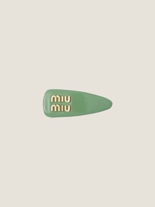 Miu Miu + Patent Leather Hair Clip