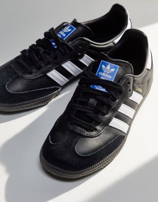 Adidas Originals + Samba OG Trainers in Black