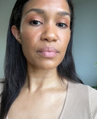 A beauty editor wears lash Princess False Lash Effect Mascara