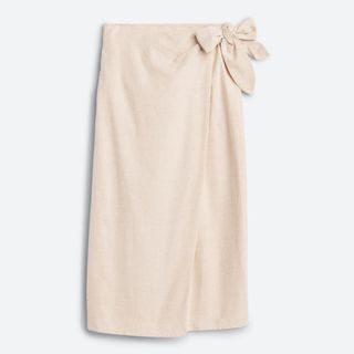 Modern Citizen + Nicolette Wrap-Front Cotton Skirt