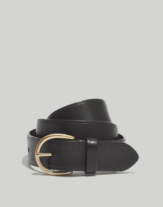 Madewell + Medium Perfect Leather Belt