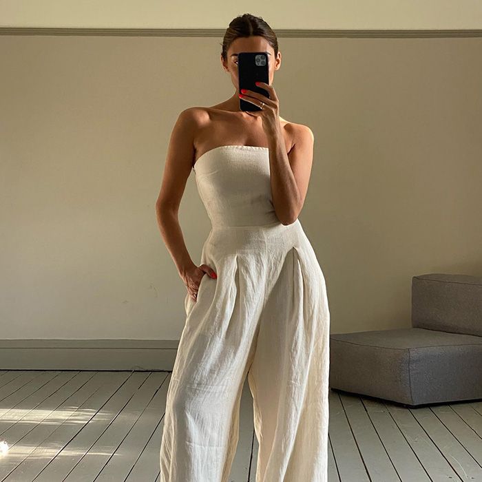 10 Affordable Linen Pant Outfits That I'm Re-creating ASAP | Who What Wear