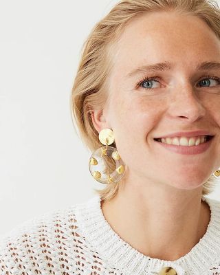 J.Crew + Acetate Charm Earrings