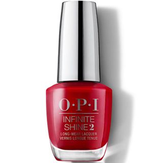 OPI + Infinite Shine Long-Wear Nail Polish in Big Apple Red