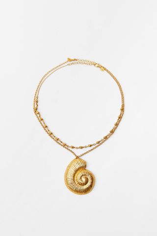 Zara + Maxi Seashell Necklace