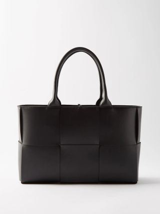 Bottega Veneta + Arco Small Intrecciato-Leather Tote Bag