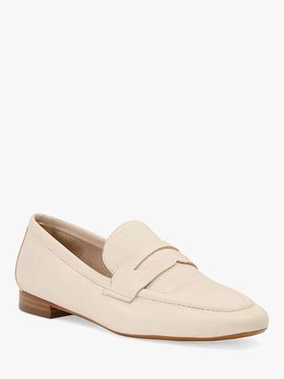 Dune + Gianetta Leather Flat Penny Loafers