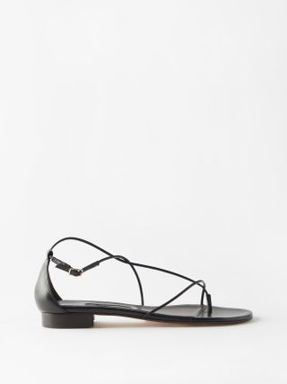 Emme Parsons + String Leather Sandals