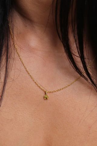 Stellar 79 + Precious Peridot Necklace - August