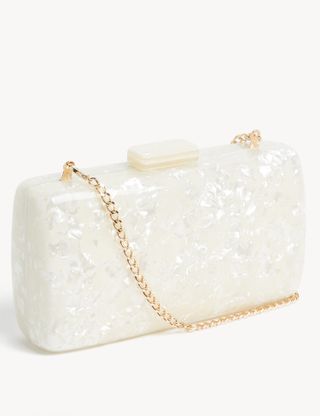 M&S Collection + Chain Strap Clutch Bag