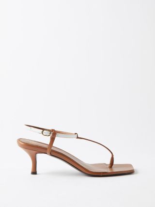 Toteme + The Bicolour Leather Sandals