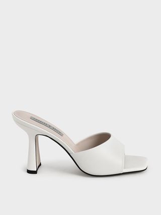 Charles & Keith + Square-Toe Mules