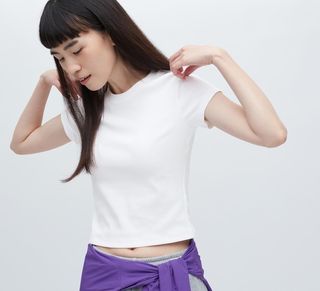 Uniqlo + Mini Short-Sleeve T-Shirt