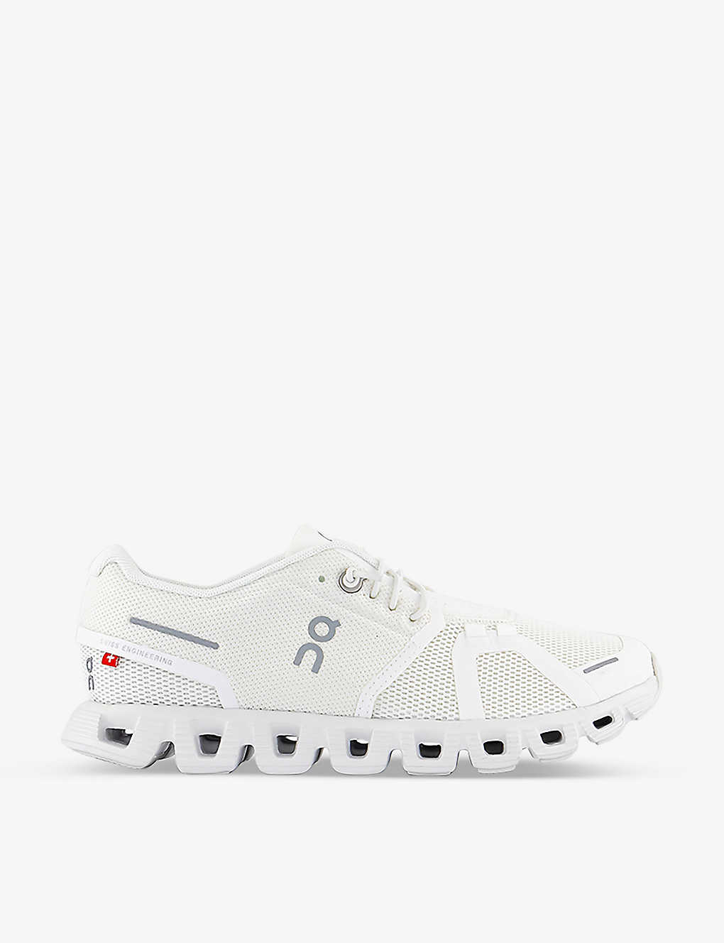 On + Cloud 5 Mesh Low-Top Trainers