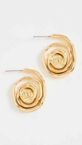 Luv Aj + Rosette Coil Earrings