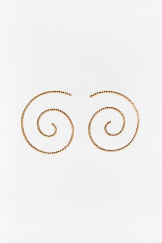 Zara + Oversized Espiral Earrings
