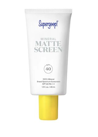 Supergoop! + 100% Mineral Mattescreen Sunscreen SPF 40