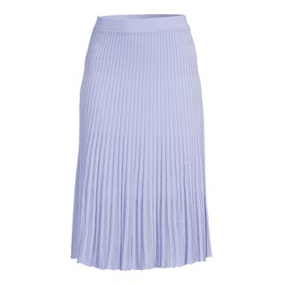 Scoop + Stripe Knit Midi Skirt