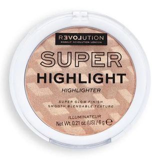 Relove by Revolution + Super Highlight Pressed Powder Highlighter in Rose