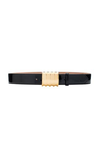 Khaite + Julius Patent Leather Belt