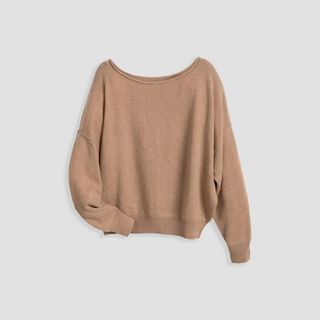 unsubscribed + Recycled Cashmere Boatneck Pullover