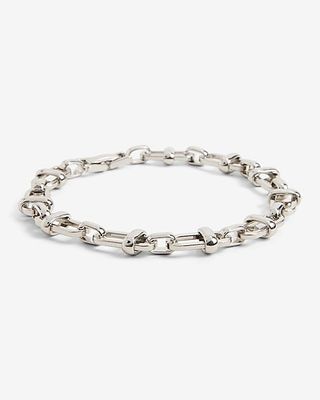Express + Loose Curb Chain Bracelet