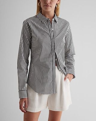 Express + Striped Slim Portofino Shirt