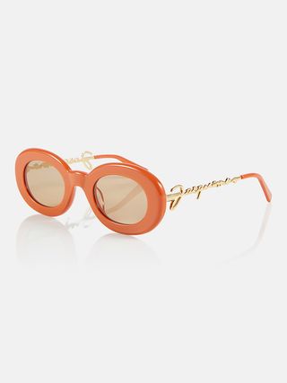 Jacquemus + Les Lunettes Pralu Oval Sunglasses