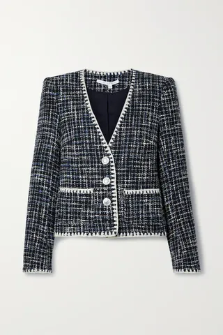 Veronica Beard + Bosea Cotton-Blend Tweed Jacket