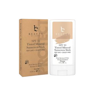 Beauty by Earth Store + Tinted Sunscreen for Face - SPF 30 Tinted Mineral Sunscreen